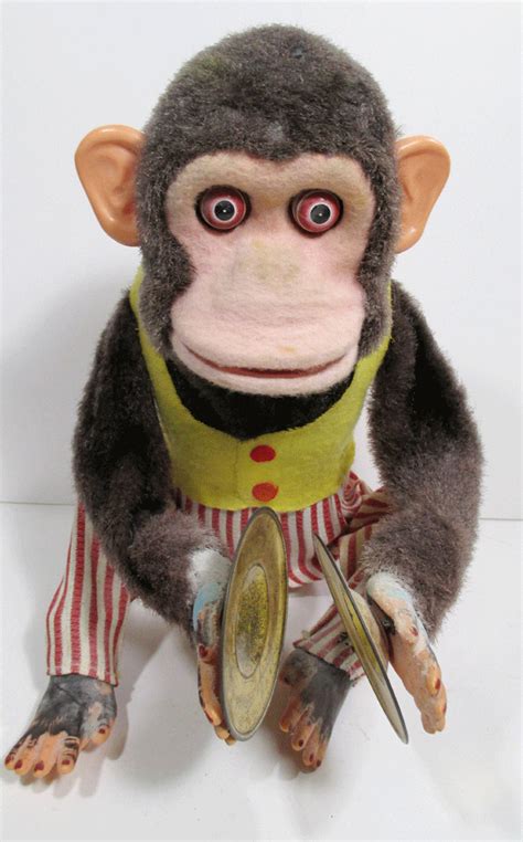 Vintage Clapping Monkey Toy With Cymbals 1960s Not Working Etsy