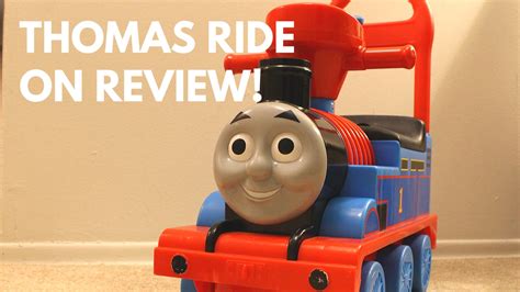 Thomas Ride On Train Review Youtube