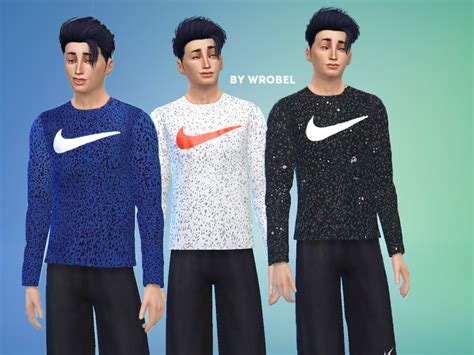 The Sims Resource Nike Dry Core Sweater Dots