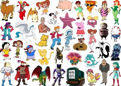 Click The P Cartoon Characters Iii Quiz By Ddd62291