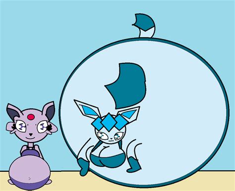Espeon And Glaceon In Beach By Loganrock305 On Deviantart