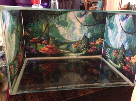 Fish Tanks Are Fantastic For Fairy Gardens I Choose A Design And Print