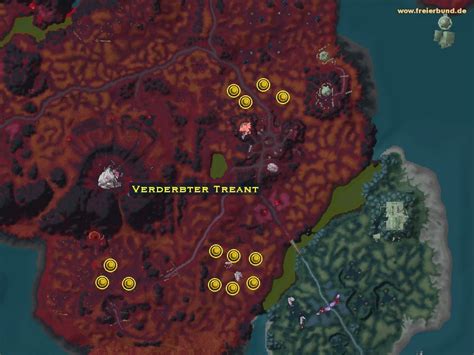 Verderbter Treant Monster Map And Guide Freier Bund