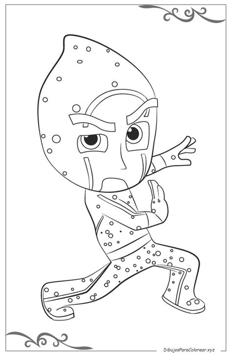 ¿quieres colorear dibujos ya hechos? PJ Masks: Héroes en pijamas fichas de dibujos para pintar y colorear gratis