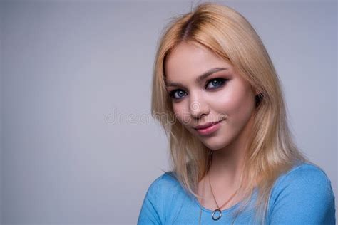 Sensual Woman Face Beautiful Girl Young Woman Look Sensual Stock Image Image Of Girl