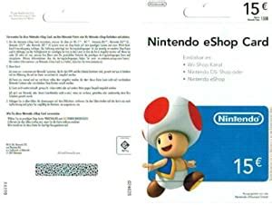 Select add funds using a credit card, then select the dollar amount ($10, $20, $50, $100 or needed funds) and then yes. Nintendo eShop Card 15,00 Nintendo eShop Card 15,: Amazon.co.uk: PC & Video Games