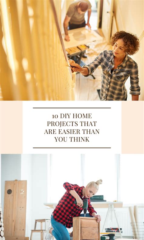 10 Diy Home Projects That Are Easier Than You Think Home Diy Easy
