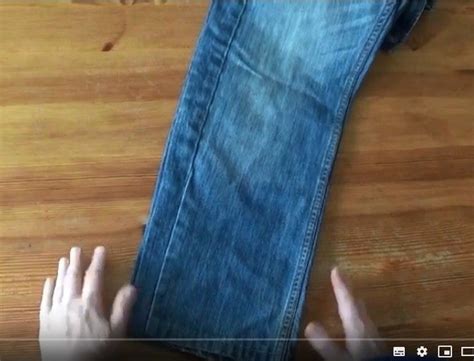Vidéo comment rétrécir les jambes d'un pantalon trop large | Pantalon