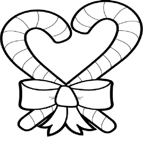 Get This Printable Candy Cane Coloring Page For Kids 5177