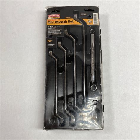 Craftsman 5 Piece Deep Offset Box End Wrench Set 944349 Shop Tool