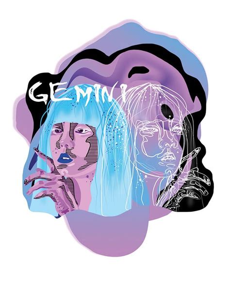 Gemini The Twins Astrology Gemini Zodiac Art Zodiac