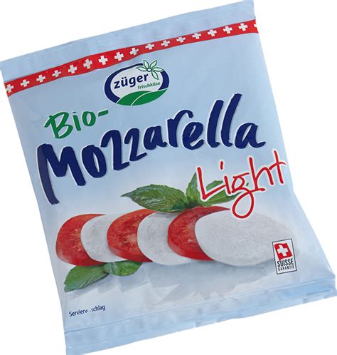 Züger Frischkäses Bio Mozzarella Light Foodbev Media