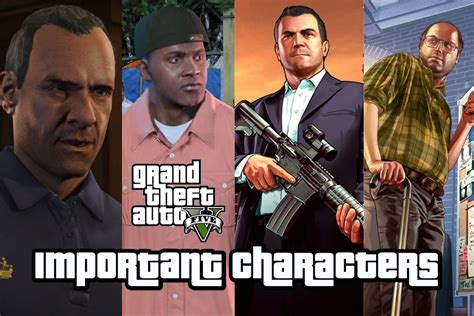 Ranking The 5 Most Popular Gta 5 Characters According To Their