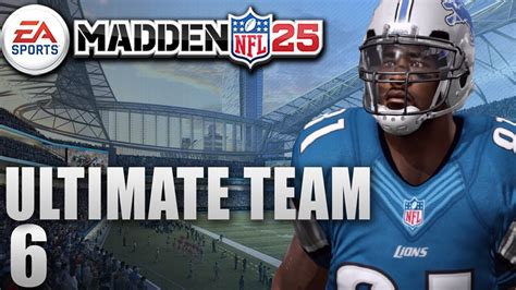 Madden 25 Ultimate Team Divisional Round Playoff Game Ep6 Youtube