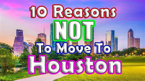 Top 10 Reasons NOT to move to Houston, Texas. - YouTube