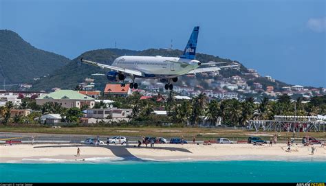 N615jb Jetblue Airways Airbus A320 At Sint Maarten Princess Juliana