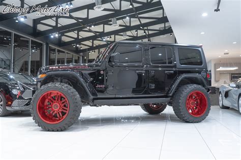 Used Jeep Wrangler Unlimited Rubicon Lifted Suspension Wheels