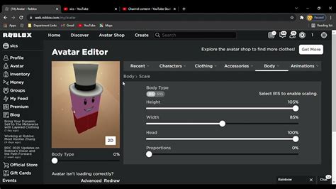 How To Change To R15 Or R6roblox Avatar Update Youtube