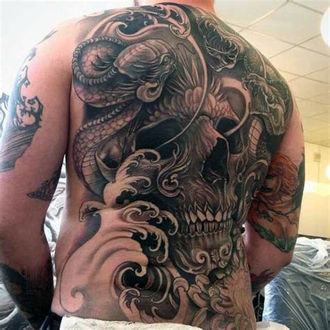 120 Full Back Tattoos For Men Masculine Ink Designs