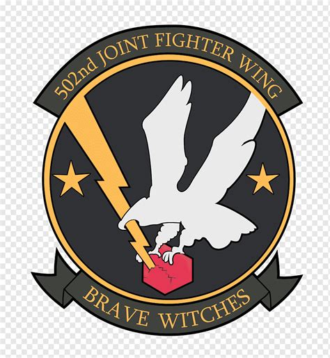 Wing Anime Squadron Airplane Strike Emblem Label Logo Png Pngwing