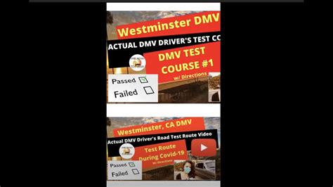 Short Actual Test Route Westminster Dmv Driving Test 1 Youtube