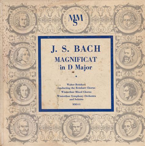 Magnificat In D Major Johann Sebastian Bach Free Download Borrow