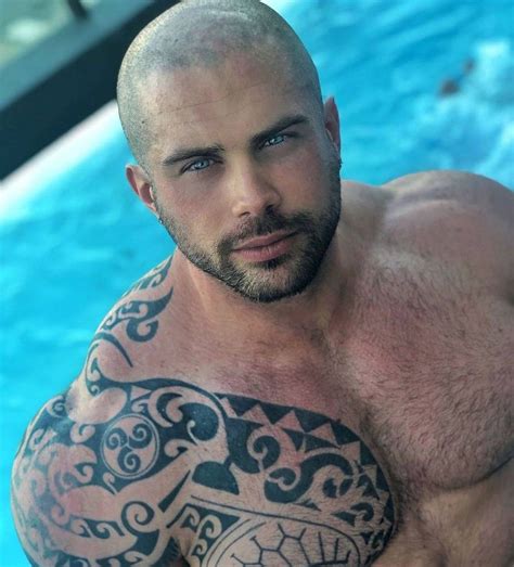 Bald Men Hairy Men Male Bear Mens Hairstyles Thick Hair Rugged Men