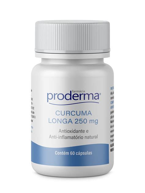 Proderma Farm Cia De Manipula O Curcuma Longa Mg C Ps