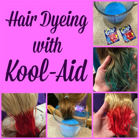 Directions For Kool Aid Hair Dye Diy Kool Aid Hair Dye Tested