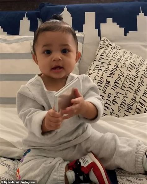 Kylie Jenner Tries To Teach Stormi To Say Kylie Cosmetics And