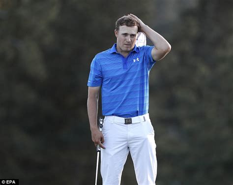 Jordan Spieth Trolled Mercilessly On Twitter After Blowing Masters 2016 Lead Daily Mail Online