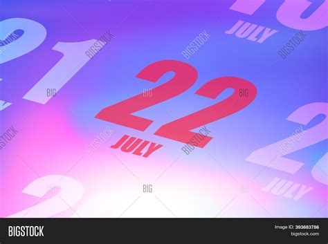 July 22nd Day 22 Image And Photo Free Trial Bigstock
