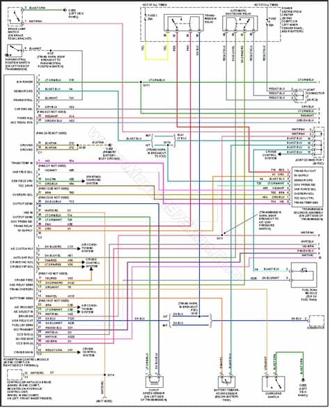 2001 Engine Wiring Map - Electrical - Mopar1973Man's Dodge ...