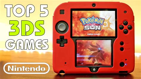 My Top 5 FAVORITE Nintendo 2DS/3DS Games of All Time! - YouTube