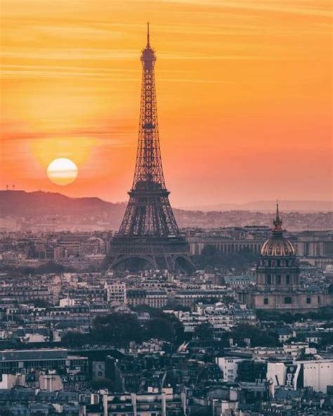 Eiffel Tower Sunset Tumblr