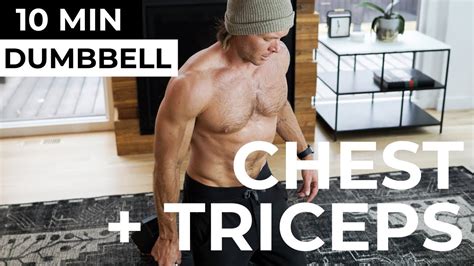 Killer Chest And Tricep Workout 10 Min Chest And Tricep Workout At