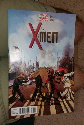 X Men 1 Signed Arthur Suydam Deadpool Zombie Variant