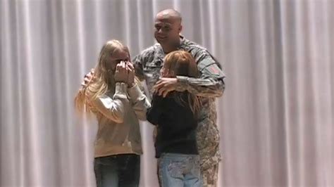 watch military dad surprises daughters at ponca city school