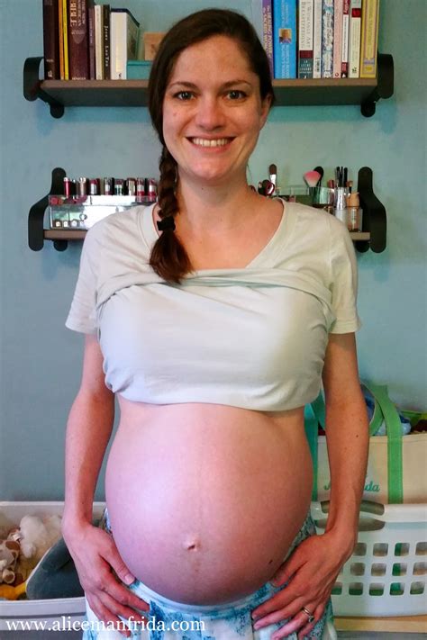 Alice Manfrida 35 Week Pregnancy Update