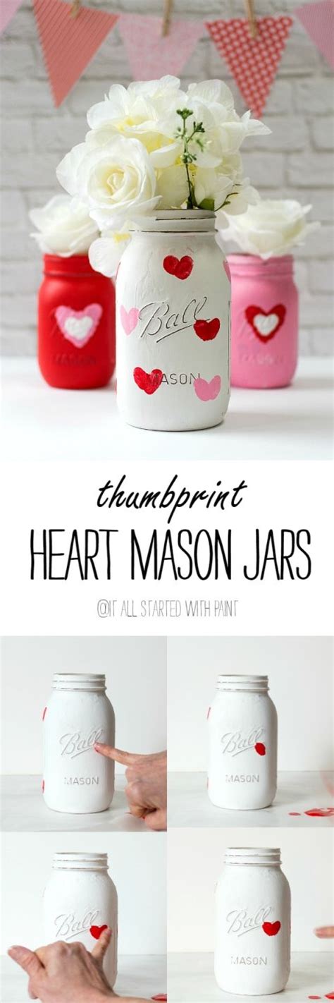 55 Diy Mason Jar T Ideas For Valentines Day 2022
