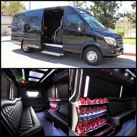 Limo Luxury Mercedes Benz Sprinters H And L Charter