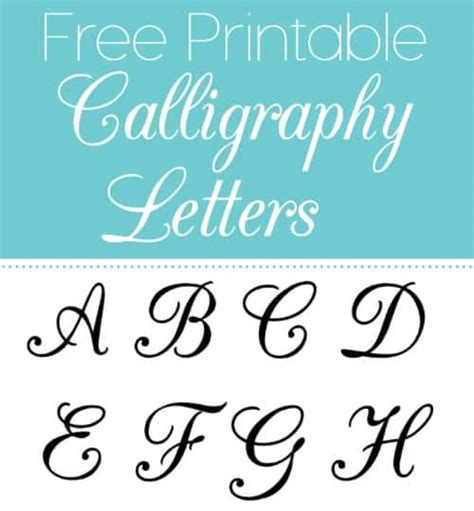 Learn and practice your lettering with our printable lettering worksheets or download our coloring pages for use with your favorite tombow products. Free Printable Calligraphy Letters