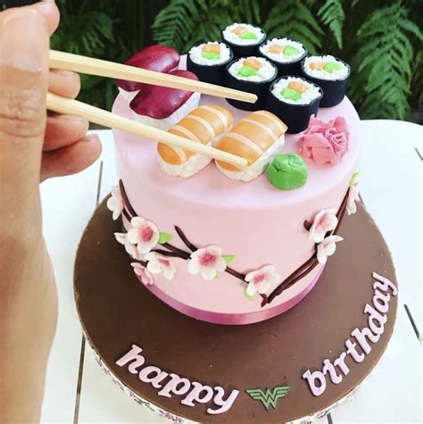 Pin By Silje On Janeen Party Sushi Cake Birthday Sushi Cake Cake