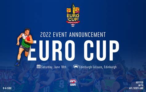 Euro Cup Is Back International Tournament To Return In June • Afl Europe