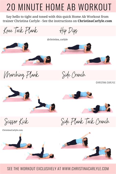 Home Ab Workout For Women To Get Flat Toned Tummy At Home Abs Workout For Women Gym Workout