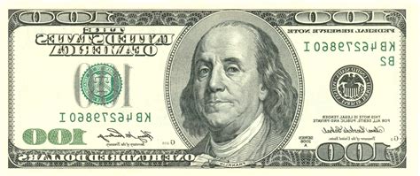 Printable Hundred Dollar Bill