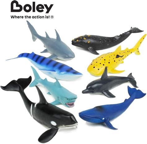Buy Boley Great Sea Creatures 8 Pack 7 10 Long Soft Plastic Ocean