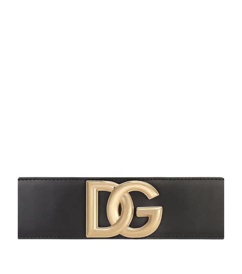 Dolce Gabbana Elasticated Logo Waist Belt Harrods Us