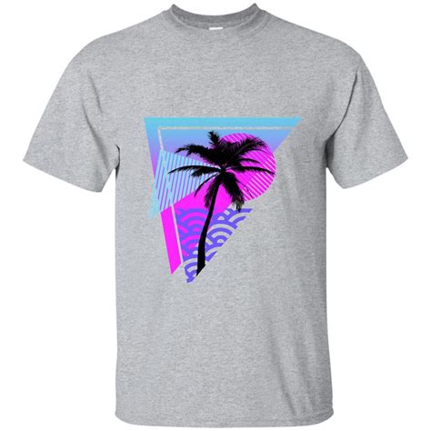 Vaporwave Aesthetic Palm Tree Triangle Vapor Wave Otaku Tee T Shirt Mt