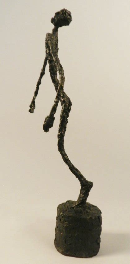 Alberto Giacometti Falling Man Bronze Sculpture Lot 180